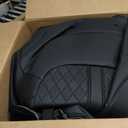 for Ford Bronco Seat Covers 4 Door 2021 2022 2023 2024 2025 2026, Custom Fit Leather Car Seat Cover Full Set, Luxury Waterproof SUV Interior Protectors Accessories, Black NOT for Raptor Sport