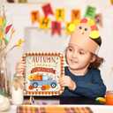 Fall Theme Party Supplies Kit, Serves 50: Complete Autumn Harvest Disposable Dinnerware Set - Includes Paper Dinner & Dessert Plates, Napkins,Thanksgiving/Autumn Party Decorations.