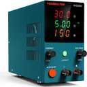 HANMATEK DC Power Supply (0-30 V 0-5 A) HM305M Mini Variable Switching Digital Bench Power Supply