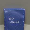 2PCS Neck CoolingTube, Reusable Ice Coolers Wearable Body CoolingProducts, Neck Coolers for Hot Weather