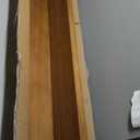 ROGMARS 60 Inches Long Walnut Floating Shelves,Rustic Solid Wood Farmhouse Wall Shelves with Invisible Brackets for Bathroom, Living Room, Bedroom, Kitchen Set of 2
