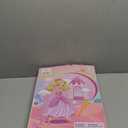 15Pcs Princess Castle Play Tent Dress Up with LED Glow in The Dark Stars for Little GirlsPrincess Dress Up Cape with Crown,Girl Play Tent/House Toy for Indoor & Outdoor Use (Pink)