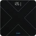 Vitafit Digital Bathroom Scale for Body Weight, Weight Scale Professional Factory Since 2001, White LED and Step-On, 3*AAA Batteries Included, 400lb/182kg, Black (Black with line)