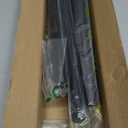 ENJOYBASICS Matte Black Shower Curtain Rod 30 to 76 Inches, 1 Inch Stainless Steel Adjustable Spring Tension Rods No Drill for Bathroom, Closet, Window, Room Divider, Never Rust, Non Slip