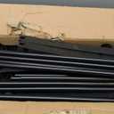 SONGMICS Portable Closet, Freestanding Closet Organizer, Clothes Rack with Shelves, Hanging Rods, Storage Organizer, for Cloakroom, Bedroom, 44.1 x 16.9 x 65 Inches, Black URYG24BK