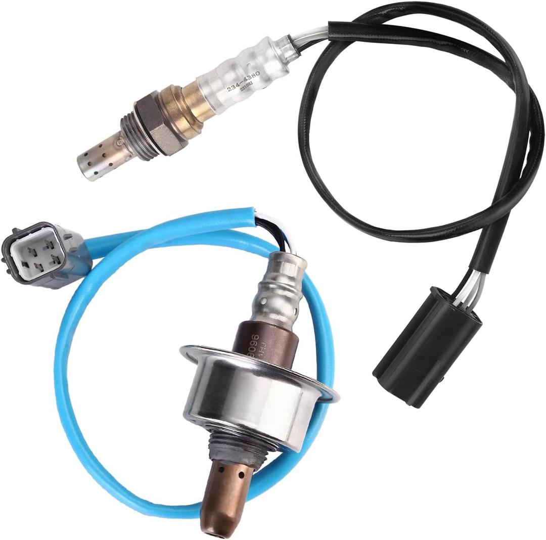 Oxygen O2 Sensor Upstream Downstream Fits for Nissan Sentra, for Nissan Versa 2010-2012, for Nissan Cube 2010 1.8L 2.0L - O2 Sensors Replace 234-9096 234-4380 Set of 2