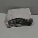 Hoolerry Oil Absorbent Pads Weight Dimpled Pad Garage Accessories Water Absorbent Mat Oil Spill Mat for Absorbing Protecting Home Garage Basement(9.8 x 13 Inch,Gray,100 Pcs)