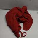 Sattiyrch Christmas Tree Skirt, 48 inches Luxury Cable Knit Knitted Thick Rustic Xmas Holiday Decoration, Burgundy