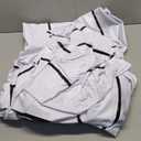 Meooeck 2 Pcs 40 Inch Giant Inflatable Volleyball Party Decorations Large Beach Inflatable Sports Balls White Pool Volleyball for Outdoor Activity Sports Themed Party Favors