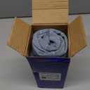 MIULEE Decorative Linen Check Throw Pillow Covers Neutral Farmhouse Vintage Pillow Covers 20x20 Set of 2 Boho Modern Home Decor for Sofa Couch Bedroom Cushion Blue Grey