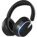 Hybrid Active Noise Cancelling Bluetooth Headphones,Bluetooth 6.0 Over Ear Wireless Headphones with 60H Playtime, Hi-Res Audio, Deep Bass, Memory Foam Ear Cups for Home Office Travel