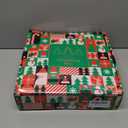 5 Ft Pop Up Christmas Tinsel Tree with Timer Warm White & Multi Color Change Lights Battery Operated Pencil Christmas Slim Tree with 25 Ball Ornaments & Star Xmas Home Indoor Holiday Decor (Green)