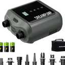 Portable Paddle Board Pump, Electric SUP Air Pump, High Pressure Inflator Rechargeable Battery-Powered for Inflatable Standup Paddleboard Kayak