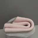 XUANGUO Cotton Rope Laundry Basket Hamper for Girls Kids Baby Nursery Hamper Bin Woven Storage Basket for Living Room Girls room Boho Tall Rope Baskets for Blanket Toys Large light pink (Regular)