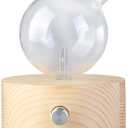 Vintage Aromatherapy Essential Oil Diffuser Lychee New Professional 7 Color Pure Essential Oils Fragrances Aromatherapy Wood & Glass Diffuser for Home Office Hotel SPA (Button Mode86)