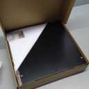 Corner Bread Box for Kitchen Countertop, Black Bread Storage Container for Homemade Bread, Two Layer Breadbox under Cabinet Mount, Large Bread Holder for Kitchen Counter, Pantry Shelf