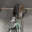 KAMANINA 1 Inch Double Curtain Rods 66 to 120 Inches (5.5-10 Feet), Heavy Duty Adjustable Double Curtain Rod for Windows, Black Drapery Rods with End Caps