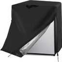 Compact Refrigerator Cover, Waterproof&Dustproof Cover for Protecting Upright Freezers/Beverage Refrigerator-Suitable for most 1-2 Cubic Mini Freezer(20"W x 20"D x 21"H)