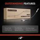 A-Premium Rear Driver Outer Brake Hydraulic Hose Compatible with Select Ford Models - F-150 F150 2012 2013 2014 6.2L, SVT Raptor - Replace# DL3Z2268A