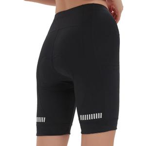 NOOYME Womens Bike Shorts for Cycling with 3D Padded Women Cycling Shorts (Black, S)