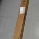 SelectBlinds 2 SWave Cordless Faux Wood Blinds  Maximum Light Control  Any Size 24-48 W x 36-72 H, No Tilt Wand, Inside or Outside Mount, White (36" W x 36" H)