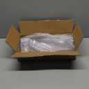 Mwellewm 36Pcs Serving Utensils Large Plastic Serving Utensils Set Serving Spoons for Buffet Clear Disposable Plastic Tongs 8.5'' Heavy Duty Slotted Spoons/Forks Supplies for Party Food Salad Soup