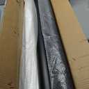 10ft Sun Shade Pole, 3" Diameter Heavy Duty Metal, Black Shade Sail Pole with 3 Rings for Patio, Deck, Playground, Backyard & Playground, One Pole