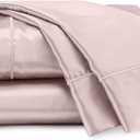 Martex Elegance 4-Piece Rose Gold Satin Sheets - Full Size Luxury Hotel Quality Set - Silky Soft & Smooth (Pink)
