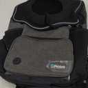 PetAmi Adjustable Dog & Cat Chest Carrier Backpack, Ventilated for Hiking & Camping, Small to Large Pets Up to 15 lbs, Dark Gray