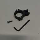 BKL Single 1 Ring, 3/8 or 11mm Dovetail, 0.60 Long, Black