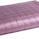YnM Cooling Weighted Blanket for Adults, 15lbs Heavy Bed Throw for One Person of 140lbs, Perfect for Hot Sleepers or Warm Climates with Rayon/Glass Beads(60x80 Inches, Queen Bed, Fuchsia Purple