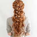 32pcs Mini Flower Hair Clips, White Pearl Hair Clips, Wedding Hair Barrettes, Cute Rhinestone Hairpins, Bridal Hair Accessories for Girls Women(4Styles)