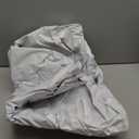 4.5 Ft Inflatable Hot Tub Cover - Energy Saving Lid for Round Hot Tub - Foldable Protective Rain Overflow Cover for Outdoor Inflatable Hot Tubs