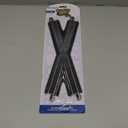 Bachmann Trains - Snap-Fit E-Z TRACK 30 DEGREE CROSSING (1/card - STEEL ALLOY Rail With Black Roadbed - HO Scale Medium