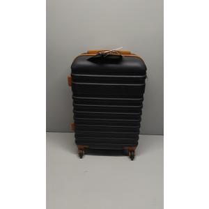 Coolife Suitcase Set 3 Piece Luggage Set Carry On Hardside Luggage with TSA Lock Spinner Wheels (Black, 3 Piece Set (DB/TB/20))