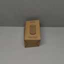 Matani Bamboo Toothbrush Holder Diatomite Tooth Brush Organizer - Storage Stand for Small Bathroom & Counter - Removable Base & Drain Holes, Water-Absorbent & Quick-Drying (Off White)