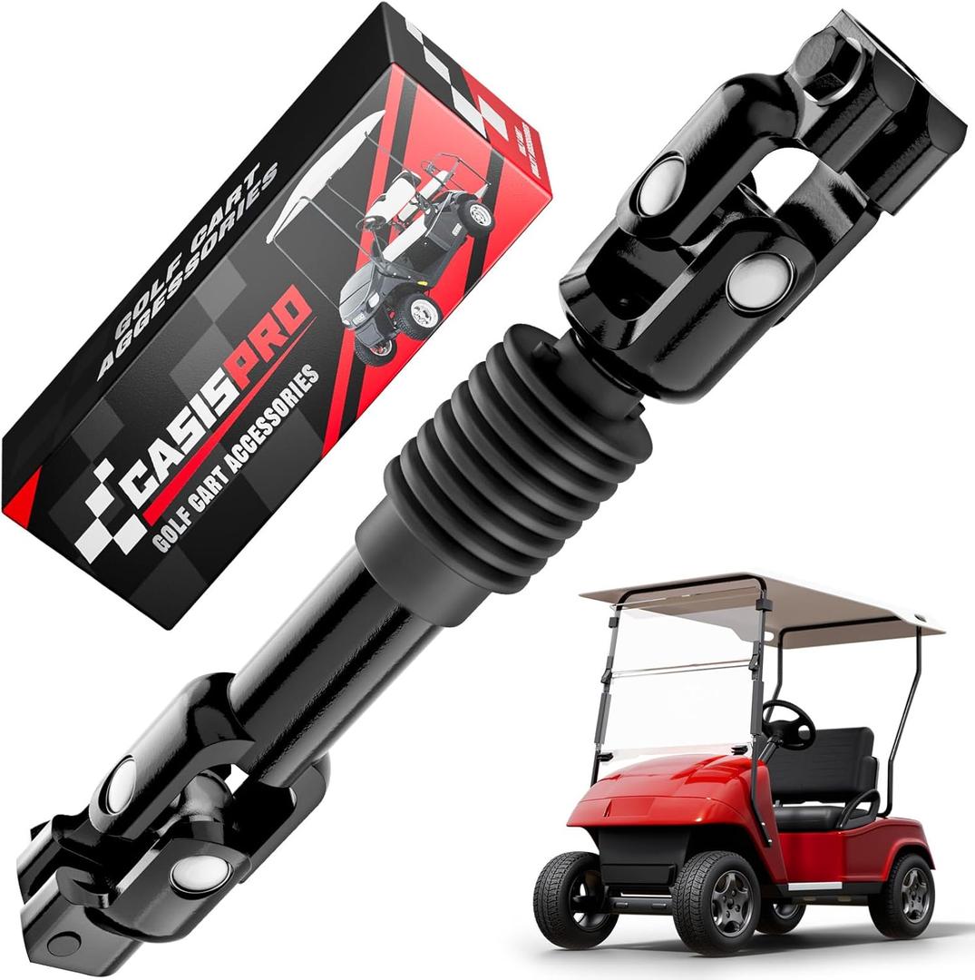 Golf Cart Intermediate Steering Shaft Assembly Joint for EZGO TXT 2001-UP, EZGO Steering Yoke, OEM# 70580-G01