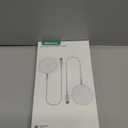 for MagSafe Charger: Magnetic Wireless Charging Pad for iPhone 17 16 15 14 13 12 Series & AirPods 4-2 Pro, Strong Magnet, Aluminum Alloy, USB-C/A Ports, Ultra-Thin & Portable, Ideal for Desk & Bedside (White)