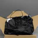 12 FT Giant Halloween Inflatables Witch Outdoor Decorations with LED Lights,Scary Witch Holds I Smell Children Banner Blow Up Halloween Decorations Outdoor Yard Garden Lawn Home with Stakes Tether