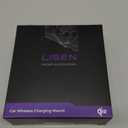 LISEN for 15W MagSafe Car Mount Charger,Magnetic Wireless Cars Charger,Magnetic Phone Holder for Cars,Phone Holders for Your Car Accessories for Women Men Jeep Ford F150 for iPhone 17-12,Samsung,Gifts (Black)