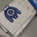 10 Pack 3D Airclean GN Vacuum Bags Compatible with Miele Classic C1, Complete C1, Complete C2, Complete C3, S2, S5, S8 Series Canister Vacuum Cleaner