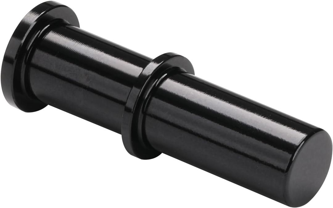 3/8" Male Quick Connect Fuel Line Plug Adapter Fitting Aluminum Black