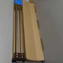 Umbra Twilight Double Curtain Rod Set  Wrap Around Design Ideal for Blackout or Room Darkening Panels, 30 to 84 Inches, Nickel