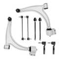 Front Lower Control Arm with ball joint Assembly Passenger Driver Side Suspension Kit for 2004-2012 Chevrolet Chevy Malibu Pontiac G6 Saturn Aura K620179 K620180-8pc Set
