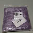 Home Brilliant Purple Pillow Covers Set of 2 Striped Velvet Corduroy Decorative Euro Sham Throw Pillow Cover for Couch, 26 x 26 inch, Eggplant