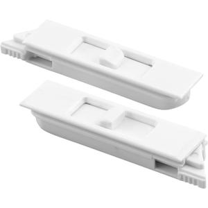 Prime-Line F 2926 Window Tilt Latch, 0.373 Plastic, Fits Altrium Windows, Euro White Color, Left and Right Hand Latches, Fasteners Not Required (1 Pair)