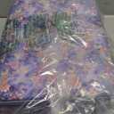Sewing Basket with Sewing Supplies, Large Sewing Box for Accessories Storage, Purple Flower