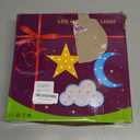 AUSAYE 3PCS Decorative LED Night Lights Crescent Moon Star Cloud Lamp Sign Light Room Decor Night Light for Baby Kids Children Adults Gifts