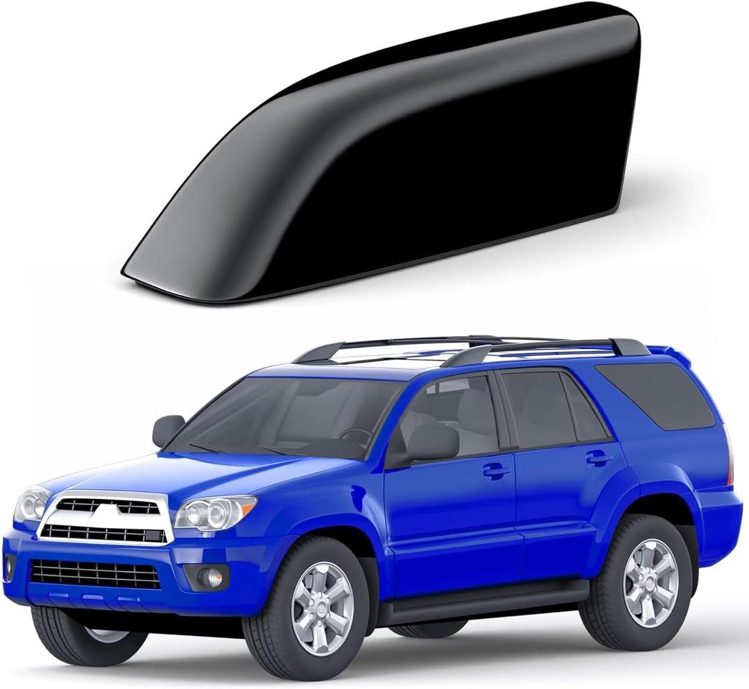 Car Roof Rack End Caps Fit for Toyota 4Runner 4WD N210 2003 2004 2005 2006 2007 2008 2009 Roof Rack Accessories Roof Rail End Cover Roof Luggage Rail Rack Protection Cover Shell Trim 1 Pc Black (Black left driver's rear side)