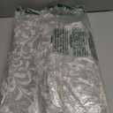 jinchan Blackout Curtains for Bedroom, Taupe Grey Scroll Floral Patterned Curtains 84 Inch Length for Living Room, Vintage Art Deco Drapes, Thermal Insulated Window Curtains Grommet 2 Panels